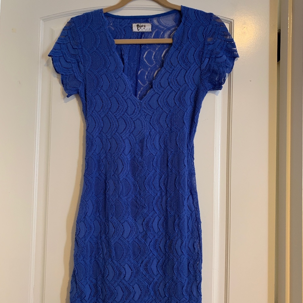 Nightcap scalloped dress